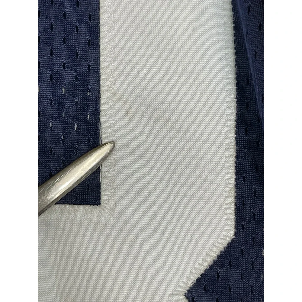 Nike Football Jersey‎ Navy Blue White Number 28 Adult Large